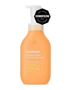 NEW Method Dream Foam Foaming Body Wash Vetiver & Amber